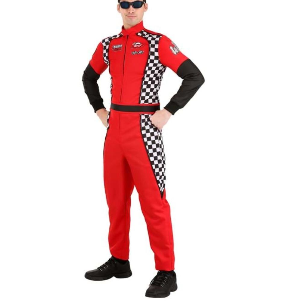 Men's Swift Race Car Driver Costume Size S